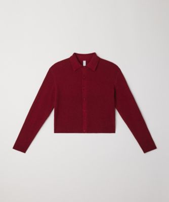 CFCL トップス GARTER MOCKNECK LONG SLEEVE TEE SHIRT